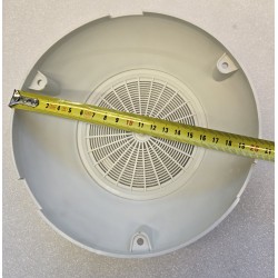 487210 ROCA OBUDOWA OSŁONA WENTYLATORA Ø200X62MM PP BIAŁA