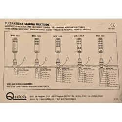 MOD. 1002 QUICK WODOODPORNY PILOT ZDALNEGO STEROWANIA WINDĄ KOTWICZNĄ HRC1002