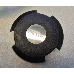 011 GUSSI ITALIA KIEROWNICA JACHTOWA ZE STALI NIERDZEWNEJ POKRYTEJ SKÓRĄ 350MM (POTESTOWA)