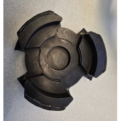 011 GUSSI ITALIA KIEROWNICA JACHTOWA ZE STALI NIERDZEWNEJ POKRYTEJ SKÓRĄ 350MM (POTESTOWA)