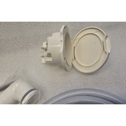 N0170400 TREM SKRZYNKA PRYSZNICOWA Z WĘŻEM I SŁUCHAWKĄ LUXOR (OUTLET)