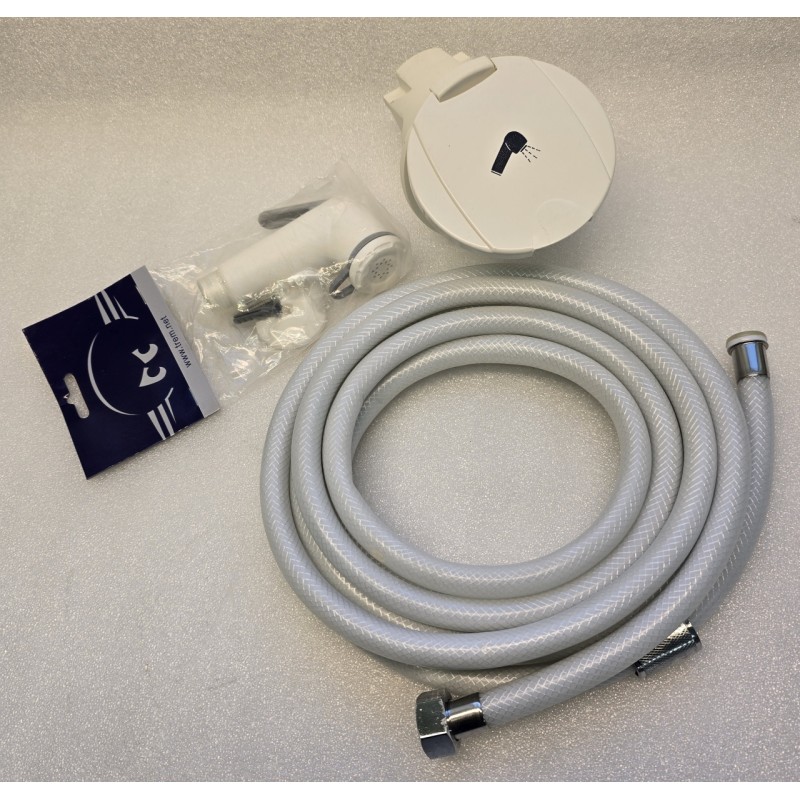 N0170400 TREM SKRZYNKA PRYSZNICOWA Z WĘŻEM I SŁUCHAWKĄ LUXOR (OUTLET)