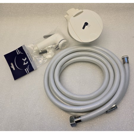 N0170400 TREM SKRZYNKA PRYSZNICOWA Z WĘŻEM I SŁUCHAWKĄ LUXOR (OUTLET)