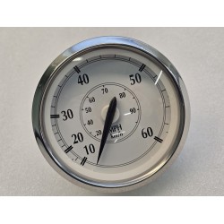 0775792 775679 BRP EVINRUDE HOHNSON PRĘDKOŚCIOMIERZ 3" 85MM 60MPH 95KM/H (POTESTOWY, NIEKOMPLETNY)