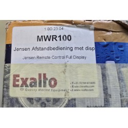 MWR100 JENSEN PRZEWODOWY PILOT DO STEROWANIA SYSTEMEM AUDIO WODOODPORNY LCD