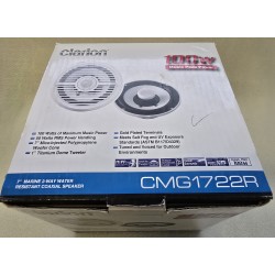 CMG1722R CLARION GŁOŚNIKI JACHTOWE WODOSZCZELNE 2-DROŻNE 100W 170MM