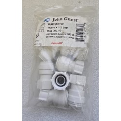 PSE3201W JOHN GUEST ZŁĄCZKA PROSTA Z GWINTEM WEWNĘTRZNYM 15MMx1/2 BSP (ZESTAW 10 SZTUK)