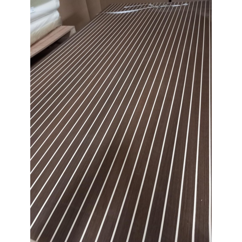 Sklejka pasiak fornir Wenge 2500x1250 bez impregnatu, surowa