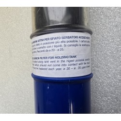 AQ4030 CAN-SB Filtr z węglem aktywnym do odpowietrzania zbiornika brudnej wody Ø20/25 73851