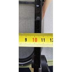 OTWIERANE OKNO JACHTOWE Z MOSKITIERĄ I PRZYCIEMNIANIĄ SZYBĄ SREBRNA RAMKA 554x198