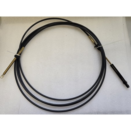 173119 JOHNSON EVINRUDE BOMBARDIER KABEL STERUJĄCY PRZEPUSTNICĄ I ZMIANĄ BIEGÓW 19FT 5,79M