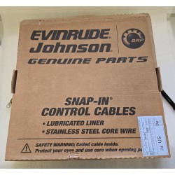 173119 JOHNSON EVINRUDE BOMBARDIER KABEL STERUJĄCY PRZEPUSTNICĄ I ZMIANĄ BIEGÓW 19FT 5,79M