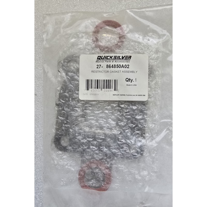 864850A02 QUICKSILVER USZCZELKA WYDECHU RISER MERCRUISER 4.3/5,0/5,7/6,2L V8