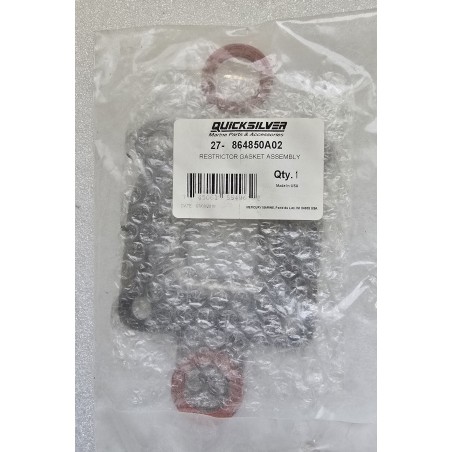 864850A02 QUICKSILVER USZCZELKA WYDECHU RISER MERCRUISER 4.3/5,0/5,7/6,2L V8