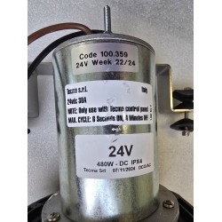 100.359 (38058) TECMA POMPA ROZDRABNIAJĄCA MAC 11 24V 210x160x155MM do morskich toalet elektrycznych (OUTLET)