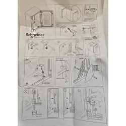 NSYPLM43 SCHNEIDER SZAFKA ŚCIENNA OBUDOWA PANELU STEROWANIA 430x330x200MM IP66