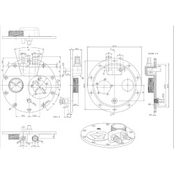 BO2150 CAN-SB  POKRYWA ZBIORNIKA PALIWA, PŁYNÓW (brak opakowania producenta)
