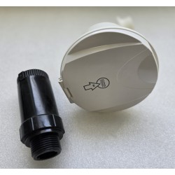 47813 NUOVA RADE PRZYŁĄCZE WLOTU WODY KĄTOWE Z POKRYWKĄ I REGULATOREM (OUTLET)