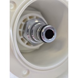 47813 NUOVA RADE PRZYŁĄCZE WLOTU WODY KĄTOWE Z POKRYWKĄ I REGULATOREM (OUTLET)