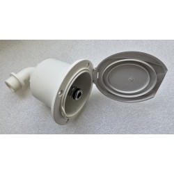 47813 NUOVA RADE PRZYŁĄCZE WLOTU WODY KĄTOWE Z POKRYWKĄ I REGULATOREM (OUTLET)