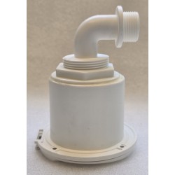 47813 NUOVA RADE PRZYŁĄCZE WLOTU WODY KĄTOWE Z POKRYWKĄ I REGULATOREM (OUTLET)