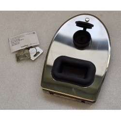 MF-03-310-24 SOUTHCO ZAMEK DO DRZWI PRZESUWNYCH OWALNYCH MF FLUSH STAL NIERDZEWNA WODOODPORNY (POWYSTAWOWY)