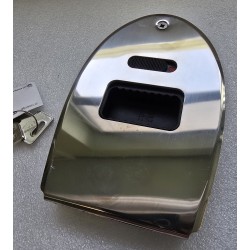 MF-03-310-24 SOUTHCO ZAMEK DO DRZWI PRZESUWNYCH OWALNYCH MF FLUSH STAL NIERDZEWNA WODOODPORNY (POWYSTAWOWY)