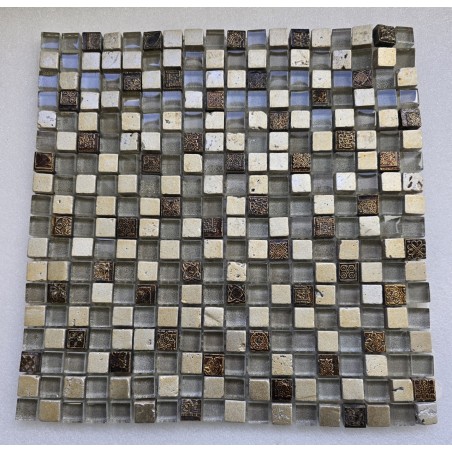GL-2490 Bärwolf MOZAIKA Z KOLEKCJI TUSCANY 29,8x29,8CM POŁYSK OZDOBNA