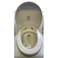 T-S2G024PW/S02C00 TECMA TOALETA MORSKA SILENCE PLUS 2G 24V (USZKODZONA PODCZAS MONTAŻU)