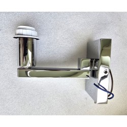 7095 FORESTI & SUARDI LAMPA ŚCIENNA POKOJOWA ODCHYLANA MOSIĄDZ (BEZ KLOSZA)