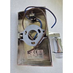 7095 FORESTI & SUARDI LAMPA ŚCIENNA POKOJOWA ODCHYLANA MOSIĄDZ (BEZ KLOSZA)