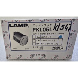 PKL05L SUGATSUNE PRZYCISK MEBLOWY LEWY (LATCH) TYPU PUSH BEZ ZATRZASKU JACHT KAMPER MEBLE  ZŁOTY (20 SZTUK)