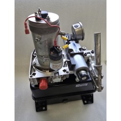 1012-1411-0153 BREVINI AGREGAT HYDRAULICZNY 12V 07kW 0,75ccm U-1sekcja z silnikiem (POTESTOWY)