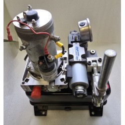 1012-1411-0153 BREVINI AGREGAT HYDRAULICZNY 12V 07kW 0,75ccm U-1sekcja z silnikiem (POTESTOWY)