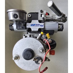 1012-1411-0153 BREVINI AGREGAT HYDRAULICZNY 12V 07kW 0,75ccm U-1sekcja z silnikiem (POTESTOWY)