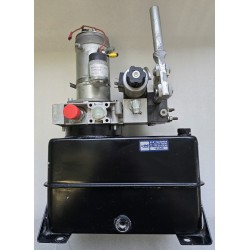 1012-1411-0153 BREVINI AGREGAT HYDRAULICZNY 12V 07kW 0,75ccm U-1sekcja z silnikiem (POTESTOWY)