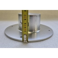 GNIAZDO DO NOGI STOŁU LUB FOTELA 195x65 OTWÓR 82MM