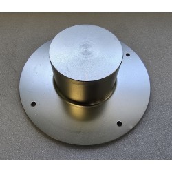 GNIAZDO DO NOGI STOŁU LUB FOTELA 195x65 OTWÓR 82MM