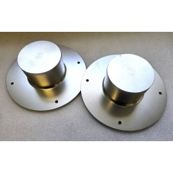 GNIAZDO DO NOGI STOŁU LUB FOTELA 195x65 OTWÓR 82MM