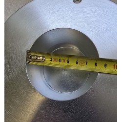 GNIAZDO DO NOGI STOŁU LUB FOTELA 195x65 OTWÓR 82MM