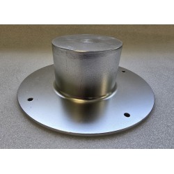 GNIAZDO DO NOGI STOŁU LUB FOTELA 195x65 OTWÓR 82MM