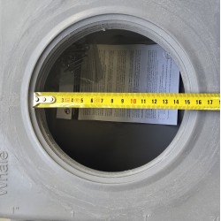 GT0810B WHALE ZBIORNIK NA ODPADY SZARE (ŚCIEKI) 8,2L BEZ POKRYWY (OUTLET)