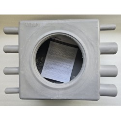 GT0810B WHALE ZBIORNIK NA ODPADY SZARE (ŚCIEKI) 8,2L BEZ POKRYWY (OUTLET)