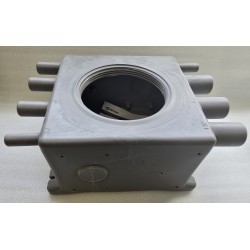 GT0810B WHALE ZBIORNIK NA ODPADY SZARE (ŚCIEKI) 8,2L BEZ POKRYWY (OUTLET)