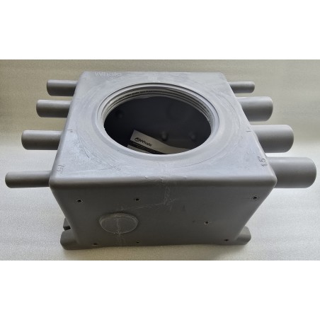 GT0810B WHALE ZBIORNIK NA ODPADY SZARE (ŚCIEKI) 8,2L BEZ POKRYWY (OUTLET)