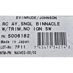 5006182 EVINRUDE / JOHNSON BRP MANETKA STERUJĄCA (OUTLET)