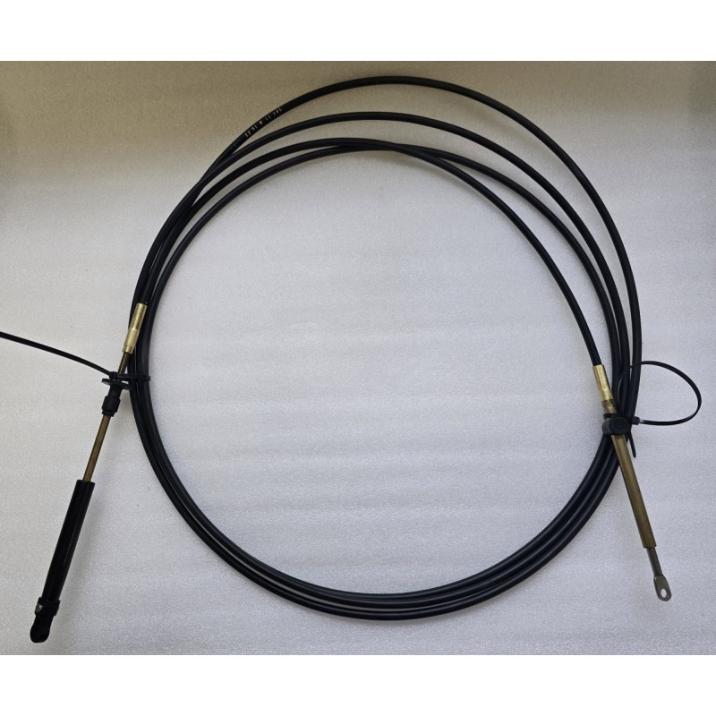 173116 JOHNSON EVINRUDE BOMBARDIER KABEL STERUJĄCY PRZEPUSTNICĄ I ZMIANĄ BIEGÓW 16FT 4,8M