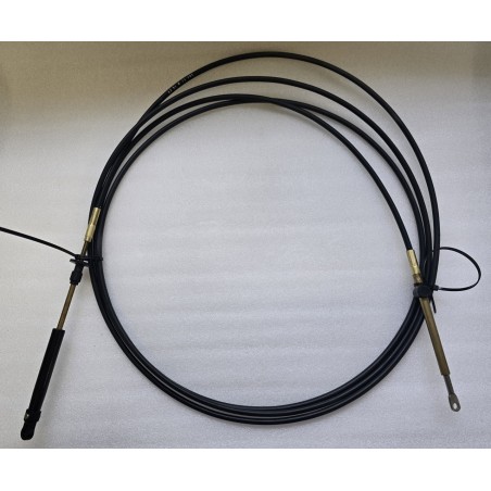 173116 JOHNSON EVINRUDE BOMBARDIER KABEL STERUJĄCY PRZEPUSTNICĄ I ZMIANĄ BIEGÓW 16FT 4,8M