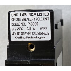 EA1-B0-16-810-22B-BF CARLING WYŁĄCZNIK AUTOMATYCZNY HYDRAULICZNO-MAGNETYCZNY SERIA E 100A (OUTLET)