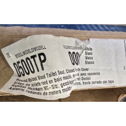 0500TP BEMIS DESKA SEDESOWA BIAŁA MAŁA KAMPER JACHT (OUTLET)